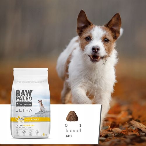 RAW PALEO ULTRA TURKEY ADULT MINI 2kg-sucha karma indyk dla psów ras małych na Arena.pl