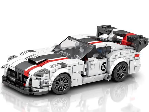 ZESTAW KLOCKI TECHNICZNE  AUTO BIAŁE na Arena.pl