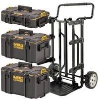 DEWALT ZESTAW SKRZYŃ NARZĘDZIOWYCH TOUGHSYSTEM 4W1