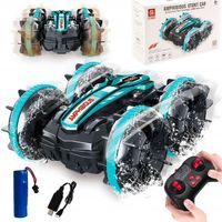 SAMOCHÓD SAMOCHODZIK ZDALNIE STEROWANY RC AMFIBIA 2w1 JEŻDŻĄCY PŁYWAJĄCY