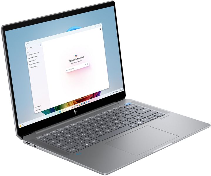 Dotykowy HP OmniBook Ultra 14 2.2K IPS AMD Ryzen AI 9 365 10-rdzeni 16GB LPDDR5x 512GB SSD NVMe Windows 11 zdjęcie 12