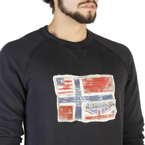 Napapijri  męska bluza niebieski S na Arena.pl