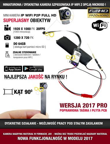 Mini kamera IP WIFI szpiegowska S06 na Arena.pl