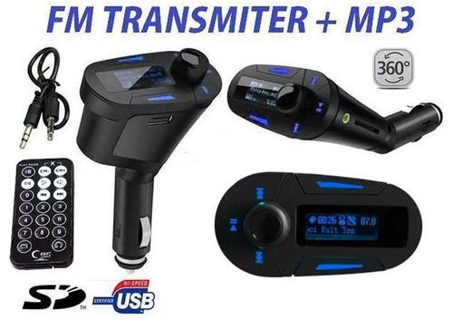 TRANSMITER OBROTOWY FM MP3 NIEBIESKI na Arena.pl