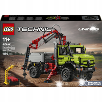 LEGO Technic 42242 Mercedes-Benz Unimog U 5023 z dźwigiem KLOCKI NA PREZENT