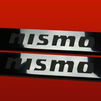 Listwa progowa NISSAN 370Z  NISMO Stal nierdzewna 304 połysk 2szt