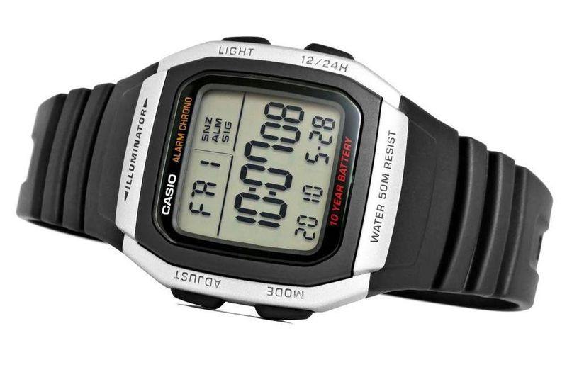 Zegarek Męski CASIO W-96H-1AVDF Unisex zdjęcie 3
