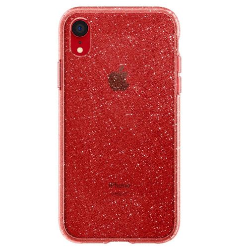 Spigen Liquid Crystal Glitter do iPhone XR rose quartz na Arena.pl