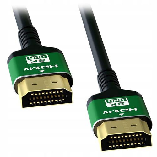 KABEL HDMI HIGH SPEED 2.1 8K 4K 3M 144Hz MOCNY PRZEWÓD AUDIO 3D na Arena.pl