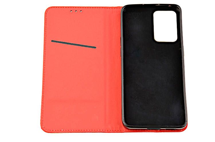 Etui Smart do Oppo Reno 7 5G czerwone zdjęcie 3