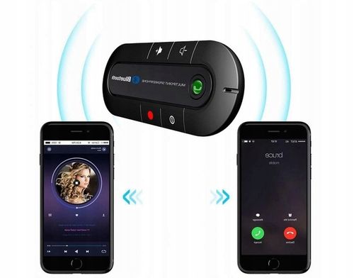 ZESTAW GŁOŚNOMÓWIĄCY SAMOCHODOWY BLUETOOTH 4.1 na Arena.pl