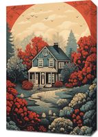 Obraz 40x60cm Idylla Rustykalna