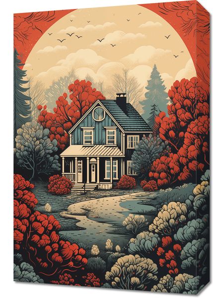 Obraz 40x60cm Idylla Rustykalna zdjęcie 1