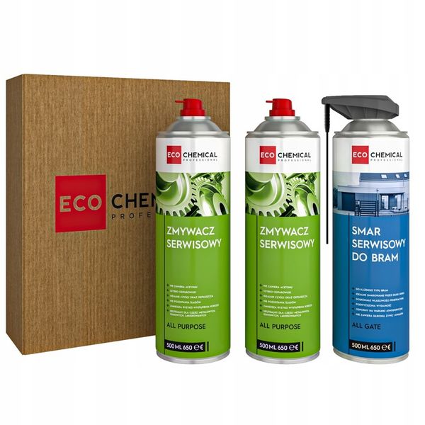 ECOCHEMICAL SMAR DO BRAM ZESTAW SERWISOWY zdjęcie 2