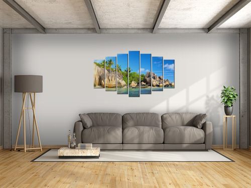 Obraz La Digue 140x80 do pokoju na Arena.pl