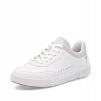 Sneakersy trampki obuwie sportowe damskie Rieker 41910-81 WHITE skóra R.38