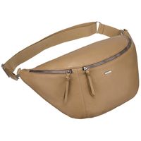 duża saszetka damska ze skóry ekologicznej - rovicky