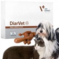 DIARVET SMALL BREED&CATS - na ostrą biegunkę dla małych psów i kotów 30szt