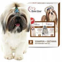 Szampon dla psa SHIH TZU ODŻYWKA do ras o długiej sierści OVERZOO 490ml