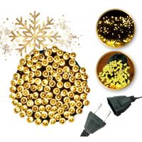 światełka lampki wewnętrzne/zewnętrzne 1000 led białe ciepłe lamp05cb