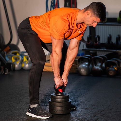 Kettlebell z regulacją obciążenia 10 kg zestaw 5 talerzy na Arena.pl