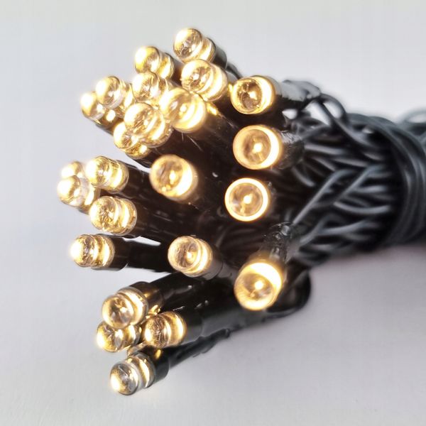 LAMPKI CHOINKOWE NA BATERIE 50 LED FUNKCJE TIMER zdjęcie 2