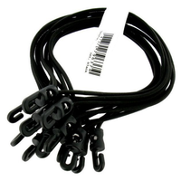 Opaska elastyczna spinka do kabli czarna 10 szt Stairville