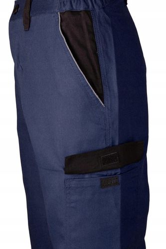 Spodnie robocze monterskie Bawełna 100% granatowe do pracy Brixton r. 48 na Arena.pl