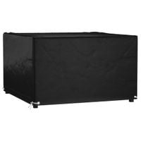 Pokrowiec na meble ogrodowe, 8 oczek, 132x132x80 cm, kwadratowy