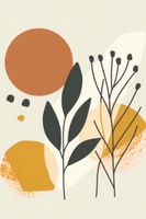 Plakat 30x45cm Botaniczna Presja