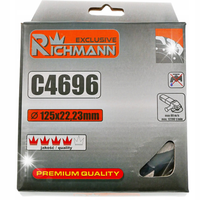 DIAMENTOWA TARCZA DO SZLIFOWANIA BETONU SEGMENT "L" 125 mm RICHMANN C4696