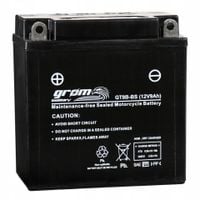 Akumulator motocyklowy GROM GT9B-BS ETX9C-BS 12V 9Ah 120A L+