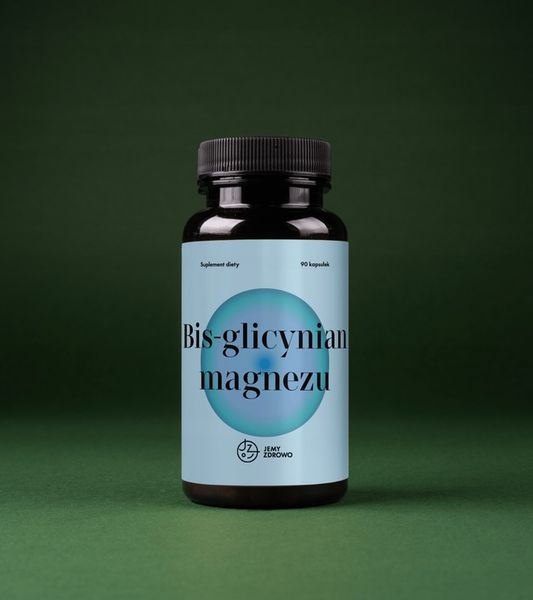 Glicynian Magnezu Jemy Zdrowo 270 Kapsułek 375mg w dziennej dawce zdjęcie 4