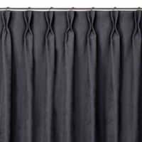 CURT/HOM/MILANA/CHENILLE/FLEX/95/CHARCOAL/220x175