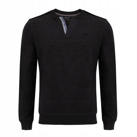 Sweter męski antracyt Andrea Rozmiar - 3XL zdjęcie 1