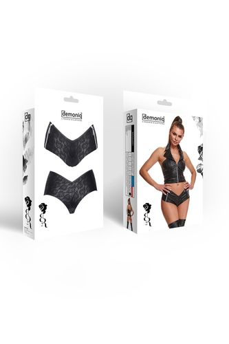 Bielizna - Bralex001 Szorty Czarne Rozmiar S na Arena.pl