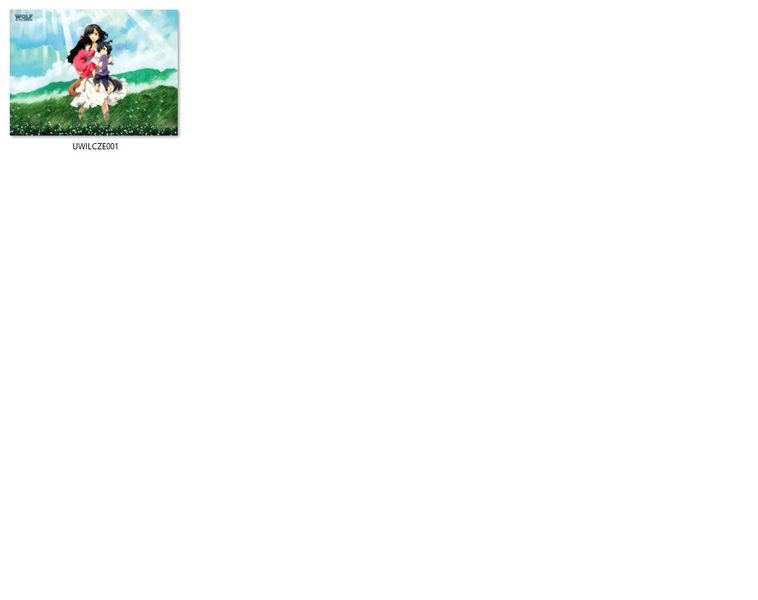 Poduszka Wilcze dzieci Wolf children zdjęcie 2