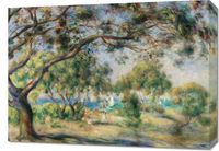 Obraz 70x50cm Paysage, Pierre-Auguste Renoir Vintage do Salonu