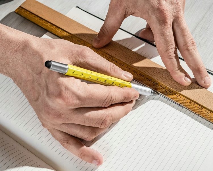 Długopis majsterkowicza 6w1 ZÓŁTY zdjęcie 8