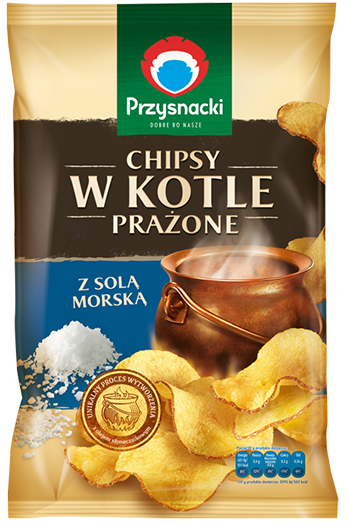 FELIX CHIPSY 125G KETTLE GRUBA SÓL zdjęcie 1