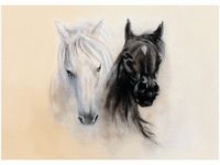 50X70CM BLACK&WHITE OBRAZ POKOJU DREWNINE