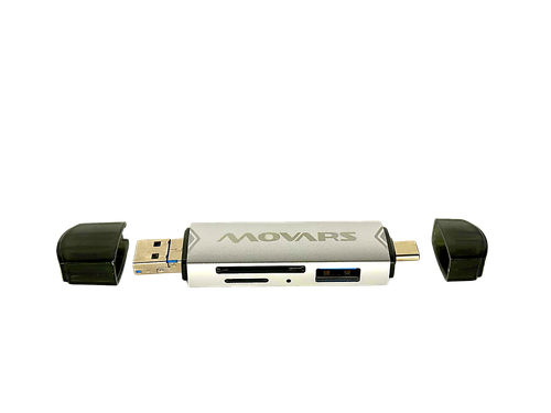 Czytnik Kart 6w1 USB 3.0 USB-C microUSB SD microSD OTG szybki transfer na Arena.pl