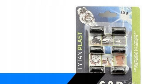 KLEJ EPOKSYDOWY DO METALU PULSAR TYTANPLAST KIT NAPRAWCZY 30 g (6 x 5g) na Arena.pl
