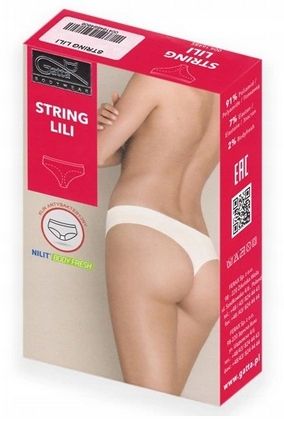 4 X GATTA BEZSZWOWE LILI DAMSKIE STRINGI NATURAL M na Arena.pl