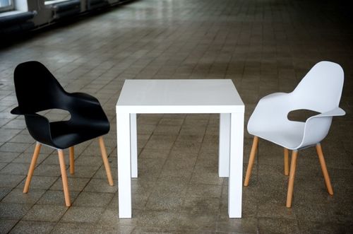 Krzesło A-Shape PP białe D2 na Arena.pl