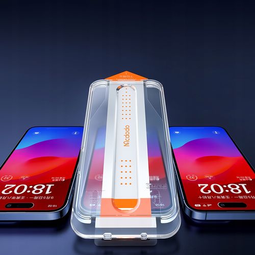 mcdodo ez paste szkło hartowane mocna szybka do etui do iphone 15 na Arena.pl
