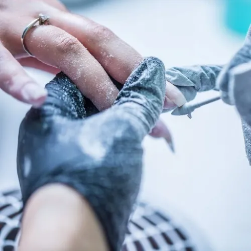 Pochłaniacz pyłu do paznokci 80W kasetowy 858-8 na Arena.pl