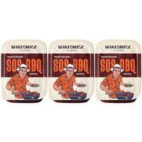 Makłowicz i Synowie Sos BBQ chipotle mini 120 g x 3 sztuk