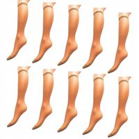 podkolanówki damskie 24 PARY bezuciskowe Polskie elastil