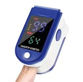 Pulsoksymetr na palec 3w1 pomiar pulsu saturacji i perfuzji